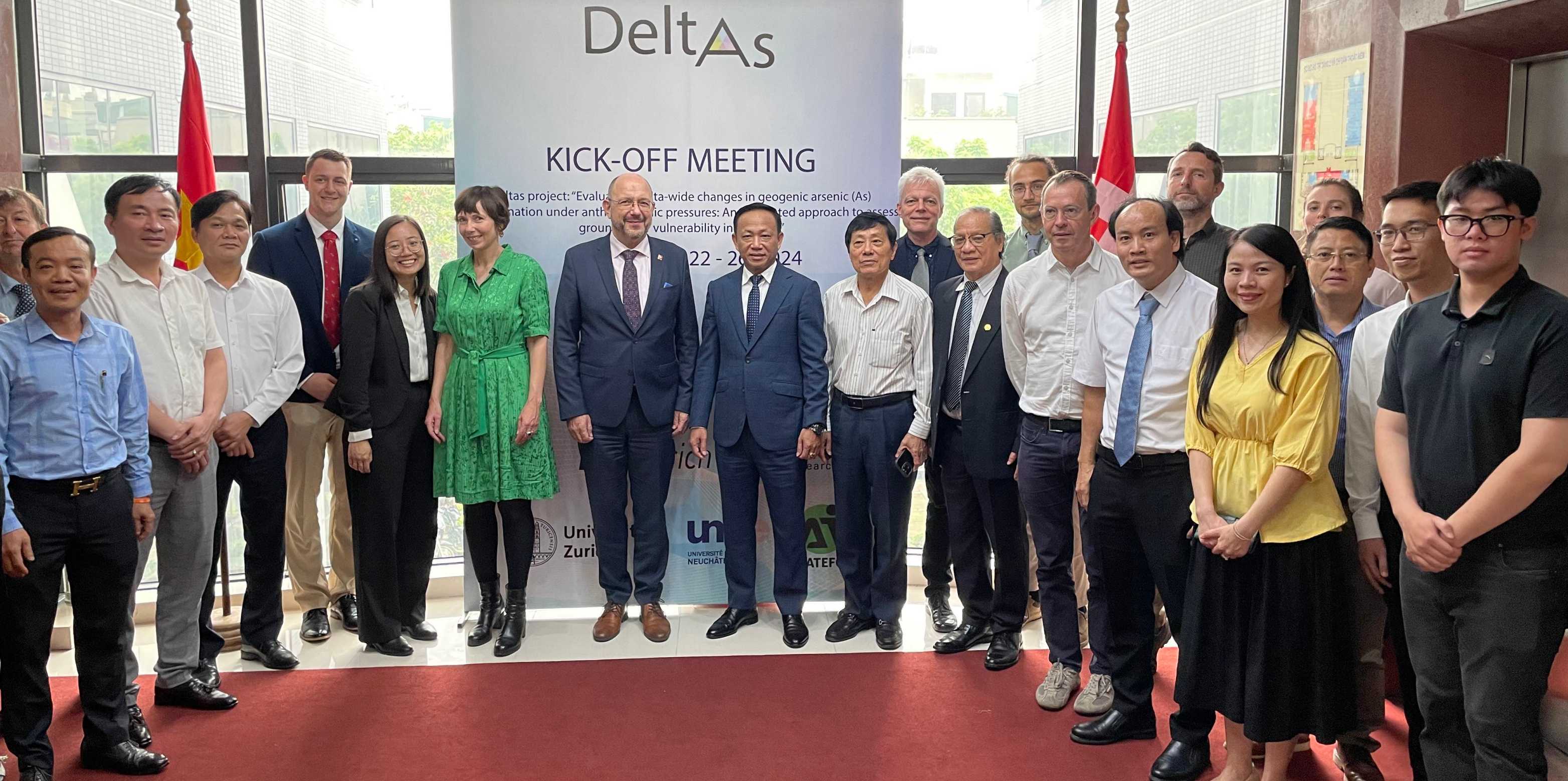 Group picture of the DeltAs team at the kick-off meeting